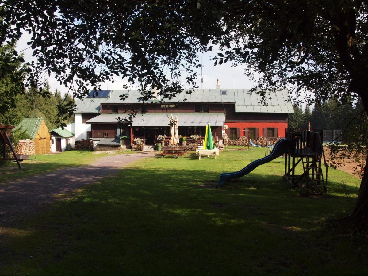 Hotel Modrokamenna Bouda Johannisbad Exterior foto