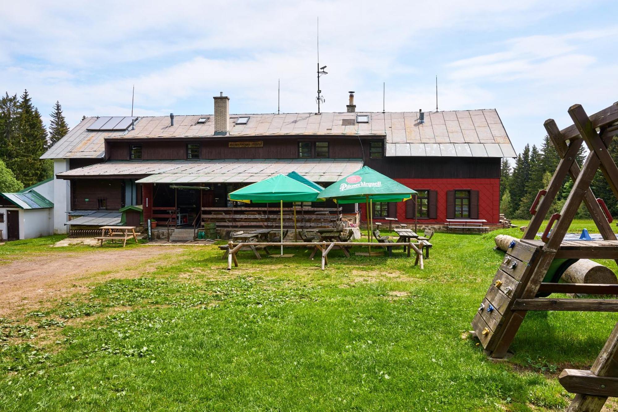 Hotel Modrokamenna Bouda Johannisbad Exterior foto
